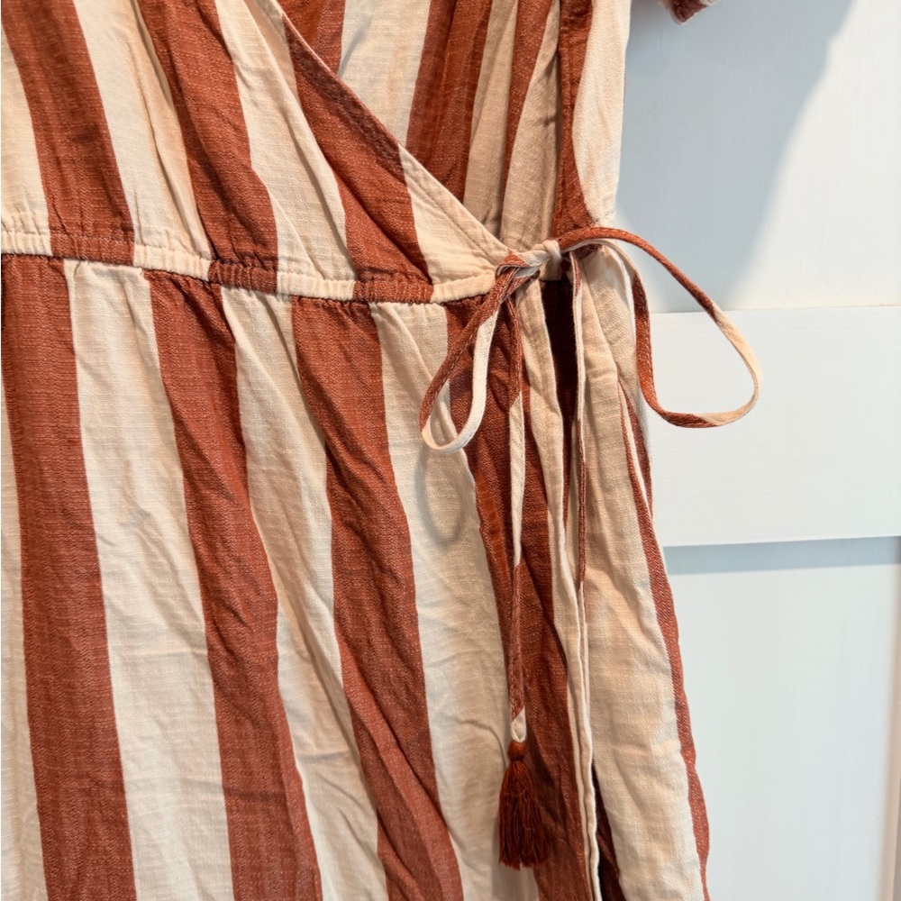 Knox Rose Red and Cream Striped Dress - Picture 3 of 9